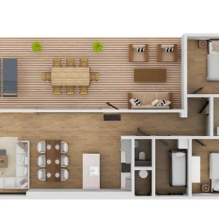 Holiday home Forest 6 Persons #713